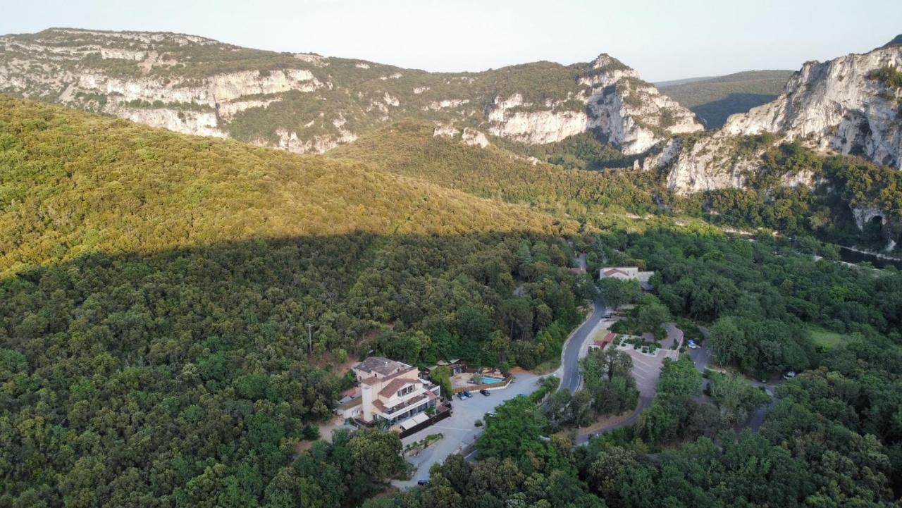 Le Belvedere Vallon-Pont-d'Arc Bagian luar foto