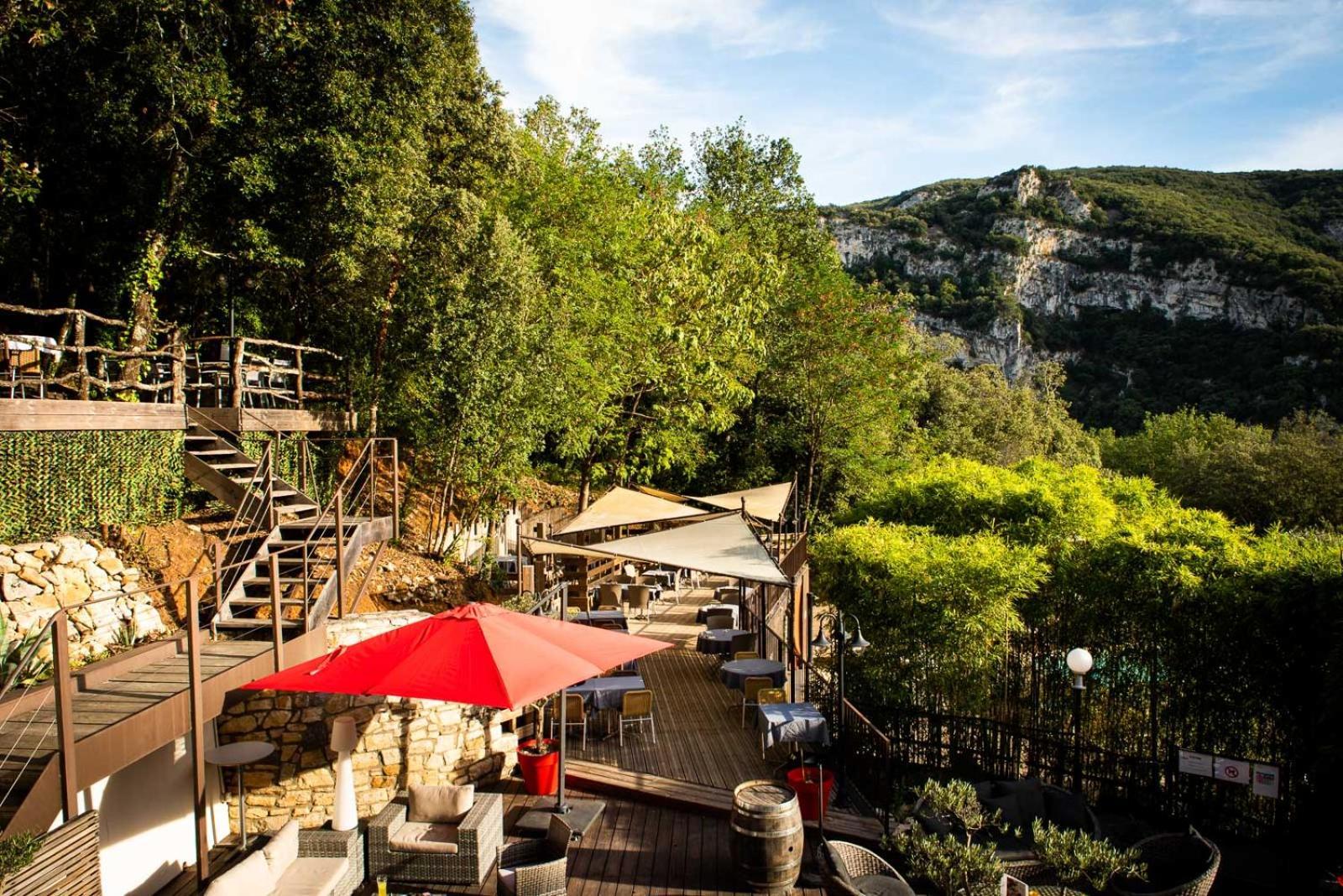 Le Belvedere Vallon-Pont-d'Arc Bagian luar foto